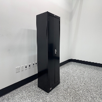 Black Storage Cabinet image 0